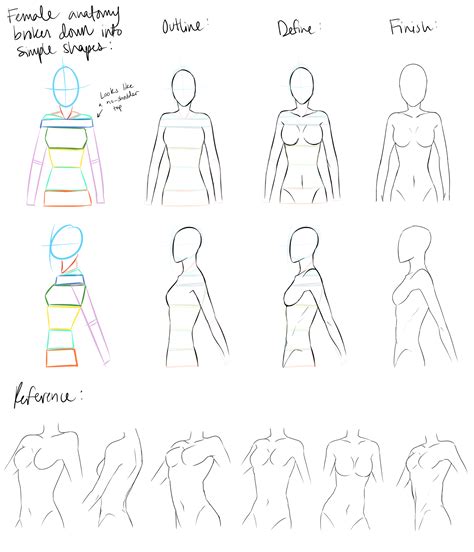 body drawing ref|female body drawing ref.